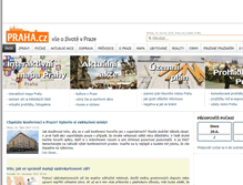 Tablet Screenshot of hotel-kavalir.praha.cz