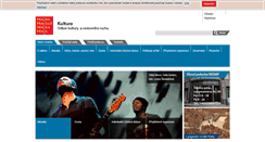 Desktop Screenshot of kultura.praha.eu