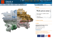 Desktop Screenshot of envis4.praha.eu