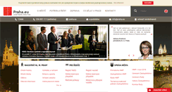 Desktop Screenshot of praha.eu