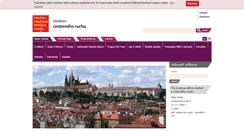 Desktop Screenshot of cestovniruch.praha.eu